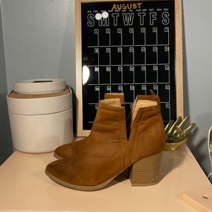 Brown Ankle Booties